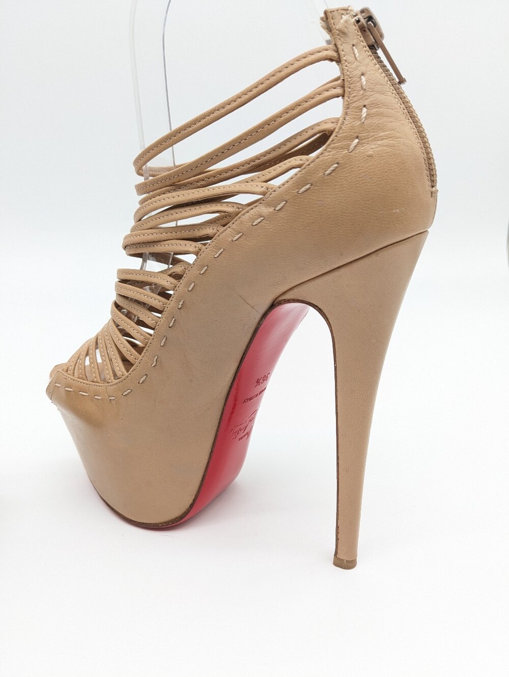 CHRISTIAN LOUBOUTIN Zoulou 160 Platform Heels 36.5 - Picture 10 of 16
